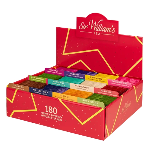 TEKTUROWY PREZENTER 180 HERBAT SIR WILLIAM’S TEA.webp
