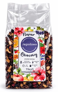 Herbata owocowa na wzmocnienie, jagoda goji, czarny bez, aronia - 200g