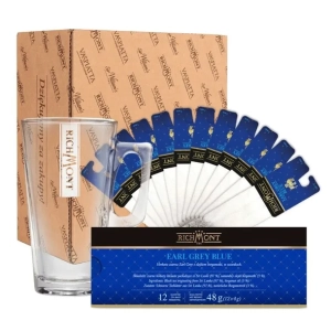Herbata czarna ekspresowa Richmont Earl Grey Blue w podłużnych saszetkach