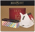 Herbata Richmont Zestaw Porcelanowy Duo 12 Herbat Mix  Idealny Prezent.webp