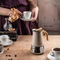 Zaparzacz do kawy espresso nierdzewny kawiarka 200 ml 4 filiżanki Klausberg.webp