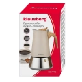 Kawiarka stalowa espresso na indukcję Klausberg 300 ml.webp