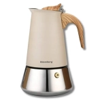 Kawiarka stalowa espresso na indukcję, Klausberg 300 ml, 6 filiżanek