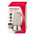 Kawiarka stalowa espresso, 450 ml indukcja Klausberg 9 filiżanek.webp