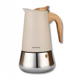 Kawiarka stalowa espresso, 450 ml, indukcja, Klausberg, 9 filiżanek