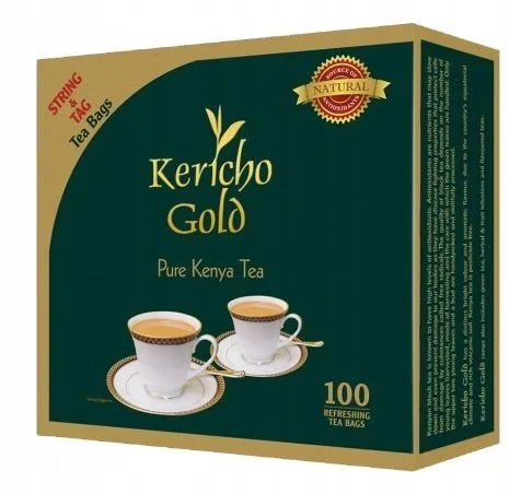Kericho Gold Herbata Czarna Klasyczna 50 Torebek Indywidualnie Pakowanych.webp