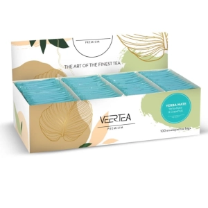 Herbata Yerba Mate w saszetkach z grejpfrutem Veertea Yerba Mate & Grapefruit, 100 szt