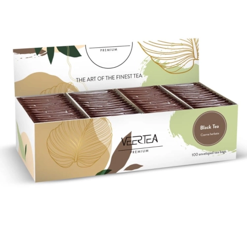 Herbata czarna w saszetkach Veertea Luxurious Breakfast Black Tea, 100 szt.webp