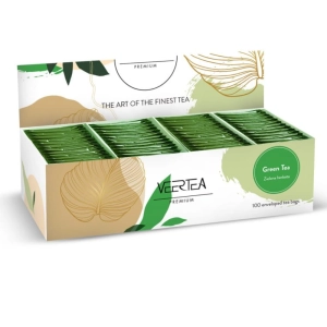 Herbata zielona w saszetkach Veertea Passionate Green Tea, 100 szt