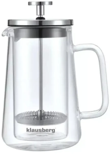 Klausberg French Press 350 ml Zaparzacz z Podwójnymi Ściankami