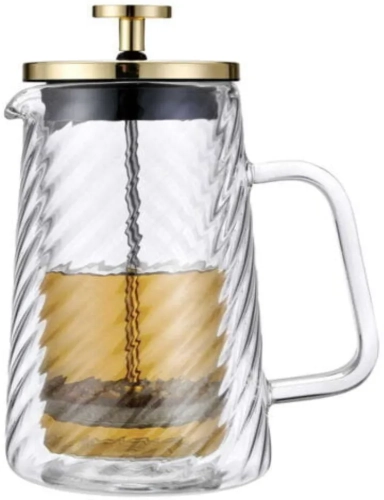 Dzbanek French Press Klausberg 600 ml Gold.webp