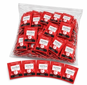 VEERTEA Strawberry – Herbata Owocowa Truskawkowa 200 Saszetek HoReCa