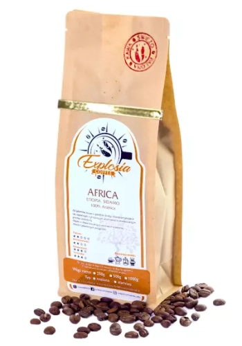 Kawa ziarnista z Etiopii, Africa, 100% Arabica