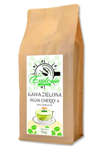 Ziarnista kawa zielona Robusta Cherry AA 1kg