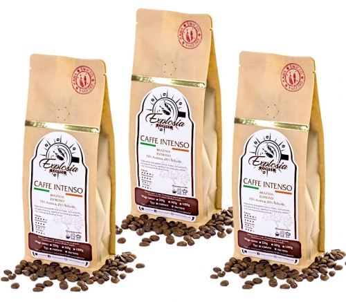 Kawa świeżo palona Caffe Intenso 3x250g