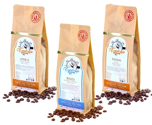 Zestaw kaw świeżo palonych do przelewu 3x250g