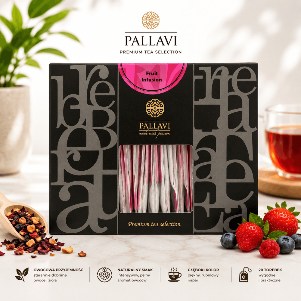 Owocowy Napar Pallavi Fruit Infusion 25 Torebek